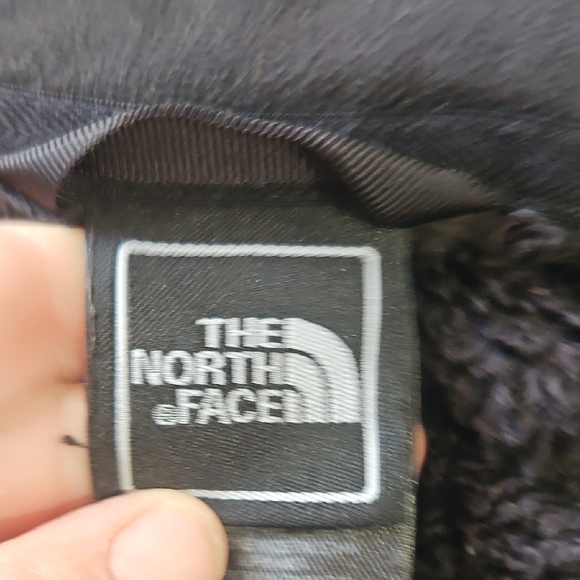 The North Face Womens Black Charcoal Fleece zip up Jacket size Large - Picture 8 of 9